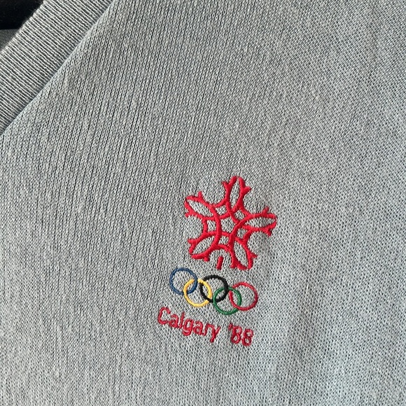 Calgary Olympics Official V-Neck Sweater - Women’s - Picture 3 of 9
